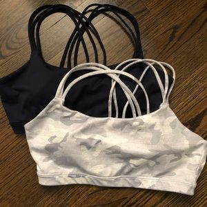 2 GapFit Eclipse Strappy Sports Bras